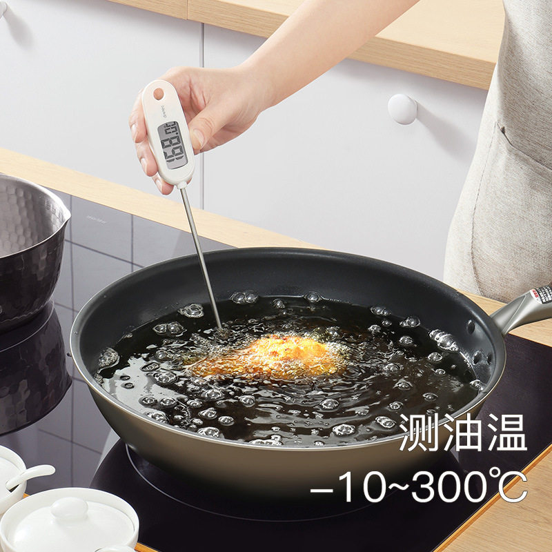 日本dretec多利科食品烘焙温度计探针烤肉牛奶油温机高精度O-274