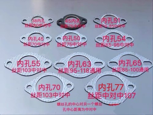 JOKO汽车改装排气管石棉垫密封垫