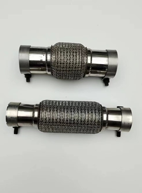 JOKO免焊接汽车货车排气管软连接 波纹管五层加厚304不锈钢63-76