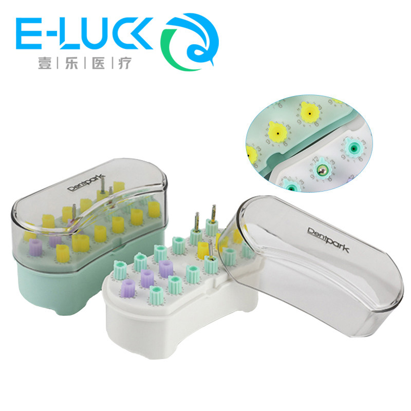 牙科口腔根管锉记数消毒盒