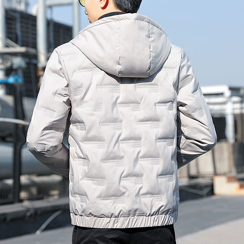 2021年秋冬新款棉衣男短款修身潮流连帽棉服保暖加厚版MY9228,男装棉衣,星座1703A