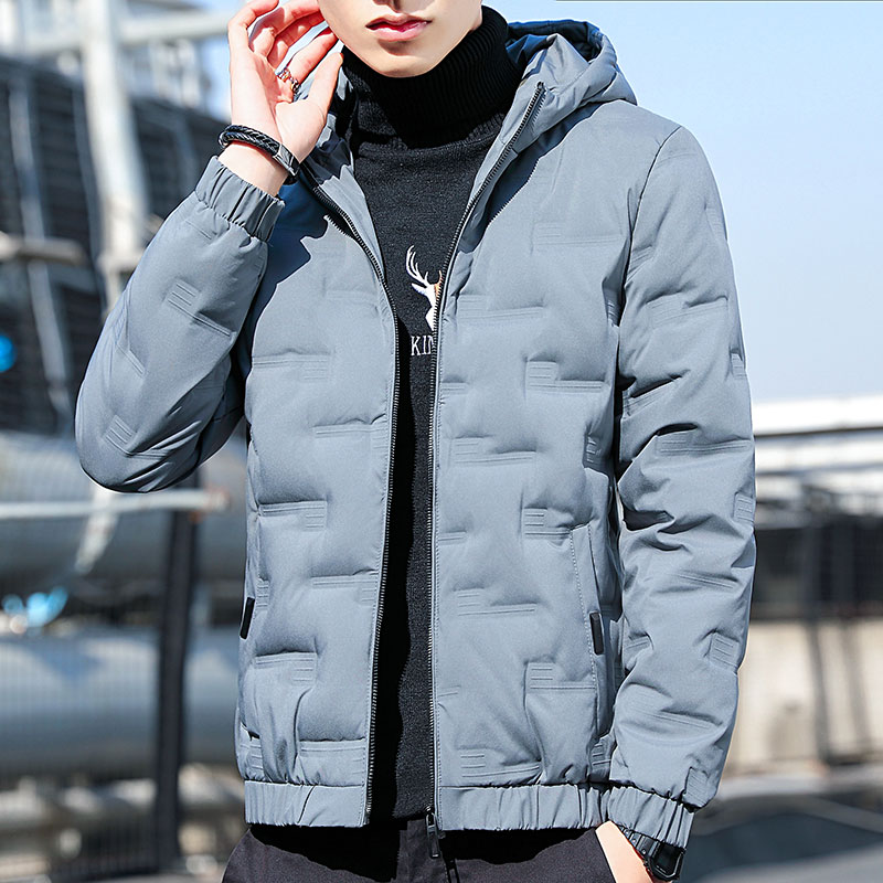 2021年秋冬新款棉衣男短款修身潮流连帽棉服保暖加厚版MY9228,男装棉衣,星座1703A