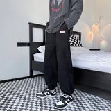 灯芯绒束脚卫裤男春季新款ins港风宽松阔腿潮流痞帅长裤D，男装休闲裤，星座1703A