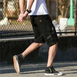 K339/P32男士夏季短裤男韩版潮休闲裤工装宽松大码五分裤沙滩裤，男装休闲裤，星座1703A