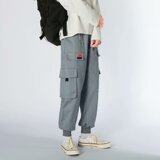 2021新款潮大码男装潮流工装裤罗口束脚裤休闲裤K1605-P30，男装休闲裤，星座1703A