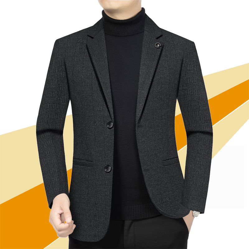 2025新款双开叉西服套装婚礼礼服商务休闲男西装三件套605p98，男装西服套装，电商D326B（原电商D310-1）