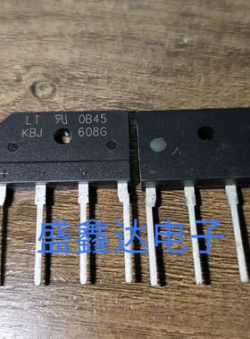 KBJ608G KBJ608 6A 800V 整流桥堆 扁桥KBJ 全新原装