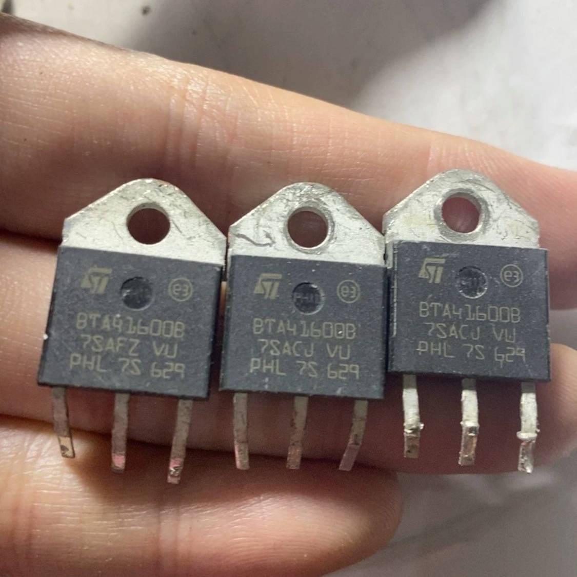 原装原字拆机 BTA41-600 BTA41600B 40A600V双向可控硅 测试好