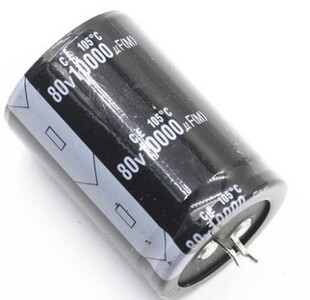 滤波电解电容器80V 10000UF 80V10000UF 电解电容 35*50音频功放