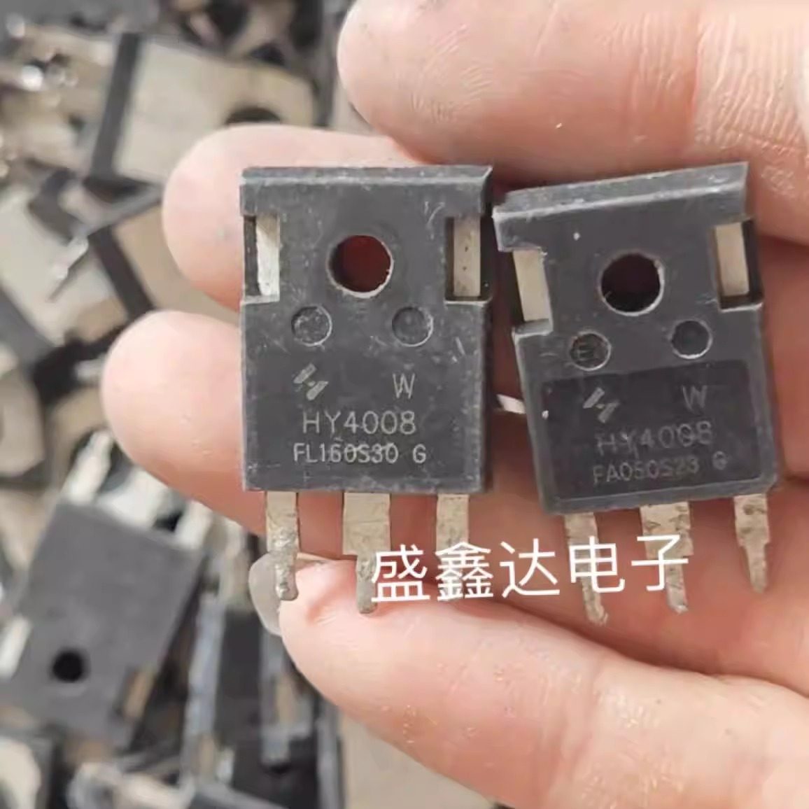 原装拆机 HY4008W HY4008 80V 200A TO-247  场效应管