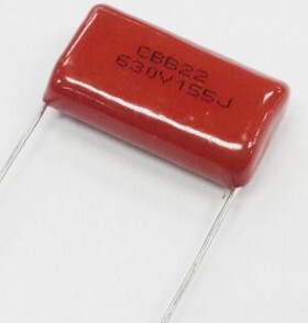 CBB电容 薄膜电容630V155J 1.5UF630V 脚距25mm