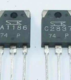原装拆机件 音频配对管2SA1186 2SC2837 A1186 C2837 对4元