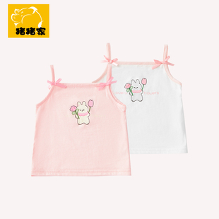 女童吊带背心夏装儿童无袖上衣婴儿外穿宝宝打底内搭t恤夏季薄款