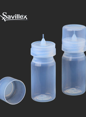 PFA滴瓶氟树脂带帽50ml特氟龙四氟带盖塑料挤瓶酸碱Savillex进口