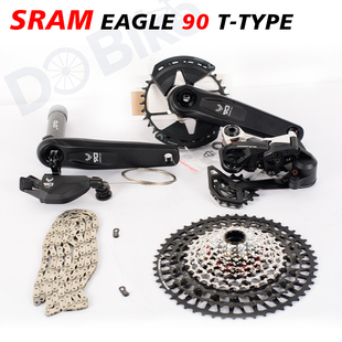 速联SRAM新款EAGLE 90 UDH安装山地车12速速降机械变速器GX链条