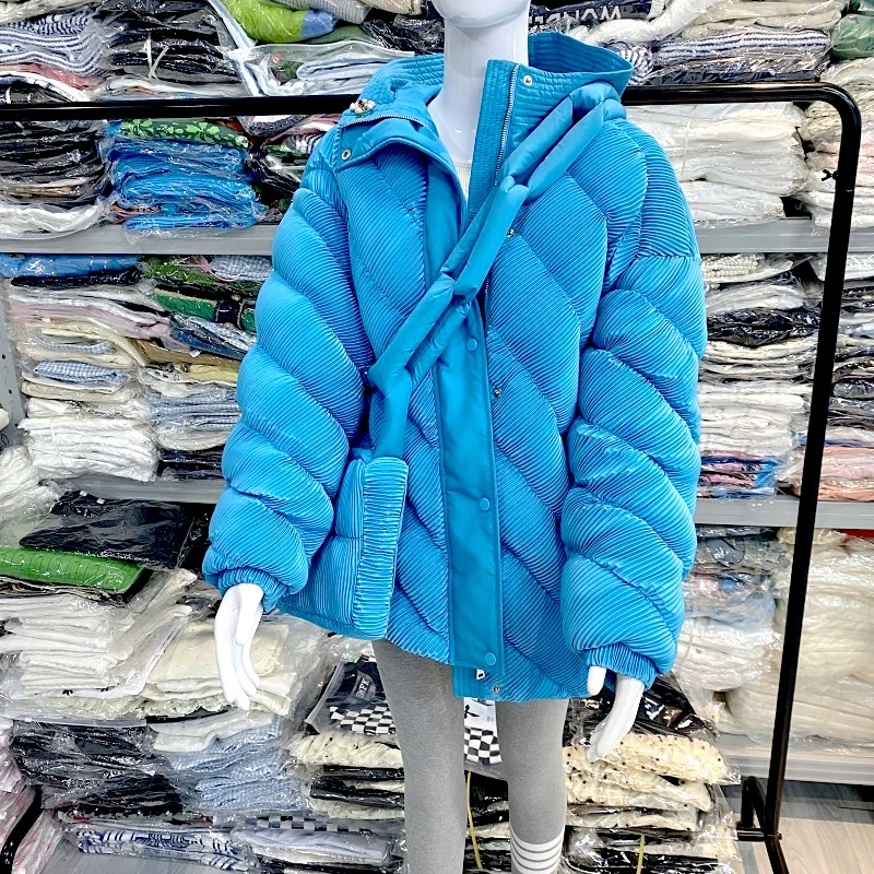 地球店鸭绒服加厚连帽羽绒服外套
