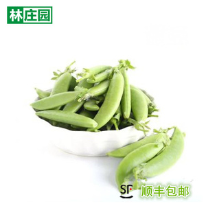 【林庄园】甜豆500g 蜜豆新鲜蔬菜时鲜蔬菜江浙沪满5件顺丰包邮