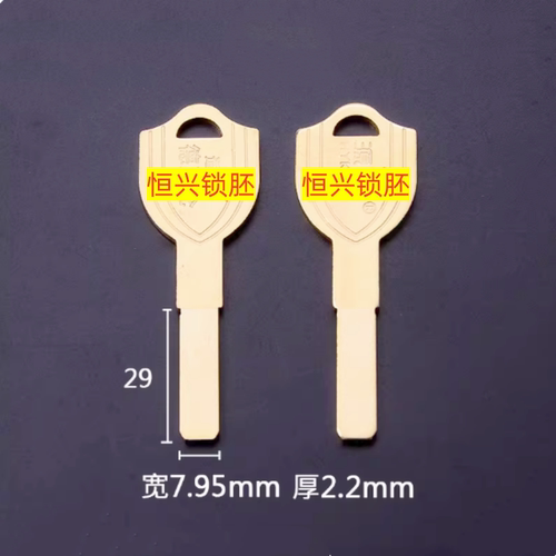 德亚伦超C级防盗门钥匙胚