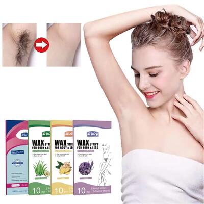 Buby hair removal wax paper disposable beeswax hair removal