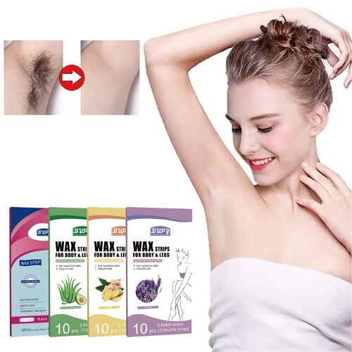 Buby hair removal wax paper disposable beeswax hair removal