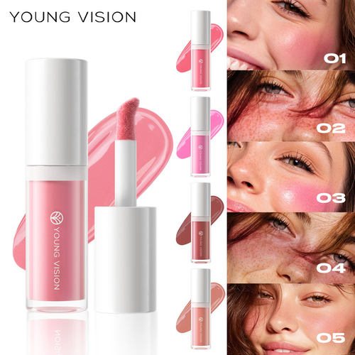 Matte liquid powder blusher, silky smooth and natural