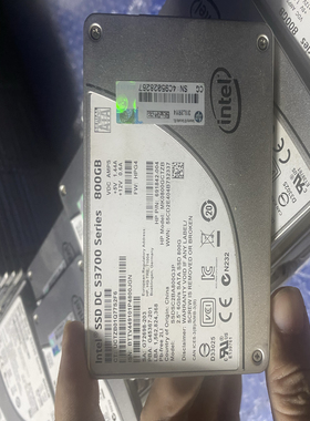 Intel/英特尔DC S3700 800G企业级SSD SATA接口 MLC颗粒 2.5寸