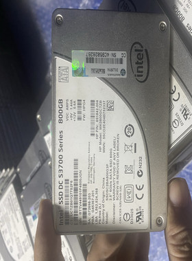 Intel/英特尔DC S3700 800G企业级SSD SATA接口 MLC颗粒 2.5寸