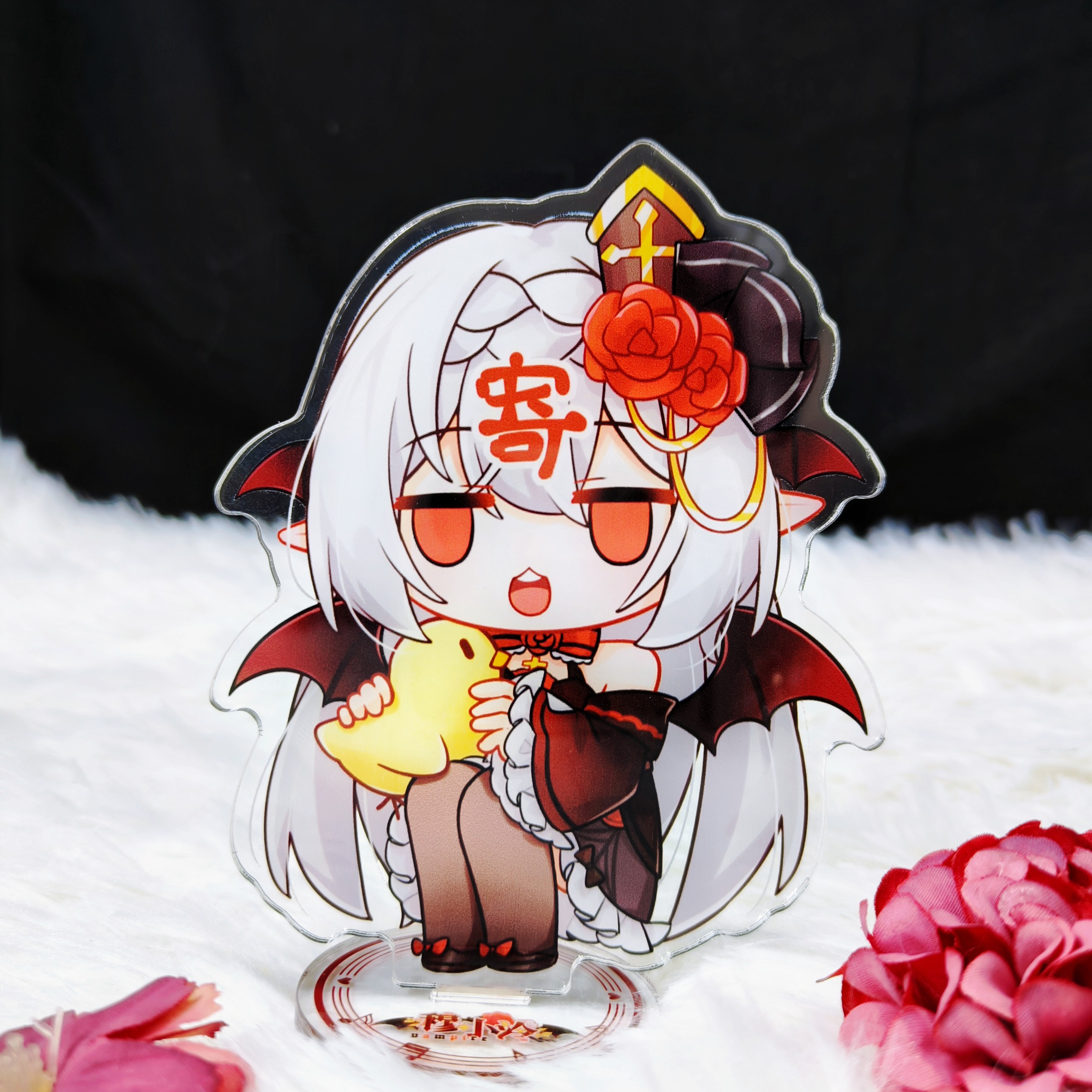 我的鸡它八岁了 寄泠Q版立牌 周边摆件 穆小泠3-07