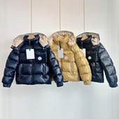 M家新款 宝宝衣服 鹅绒服外套保暖时尚 儿童羽绒服男女童装 加厚短款