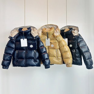 M家新款儿童羽绒服男女童装加厚短款鹅绒服外套保暖时尚宝宝衣服