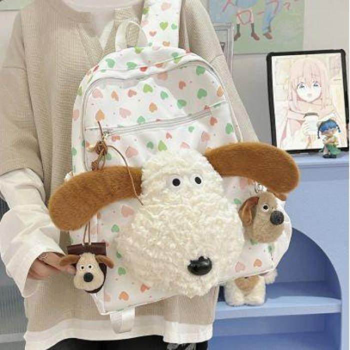 小羊古力可爱遛娃书包毛绒玩偶塞娃双肩背包包女生礼物lolita,箱包皮具/热销女包/男包,胸包,淘宝优惠券,粉丝福利购,淘宝优惠卷