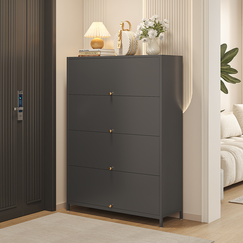 家用钢制鞋柜门口落地多层入户