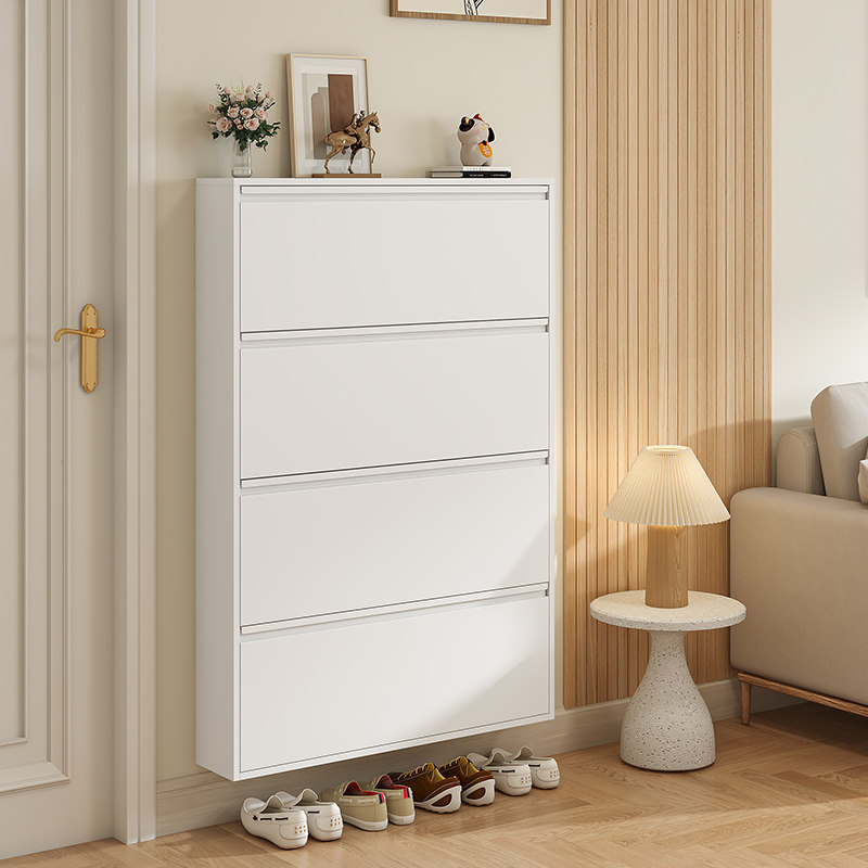 超薄鞋柜柜翻斗钢制极窄入户玄关