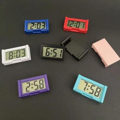 电子表通用车载迷你电子时钟数字表摆件高清显示表车载电子表家用