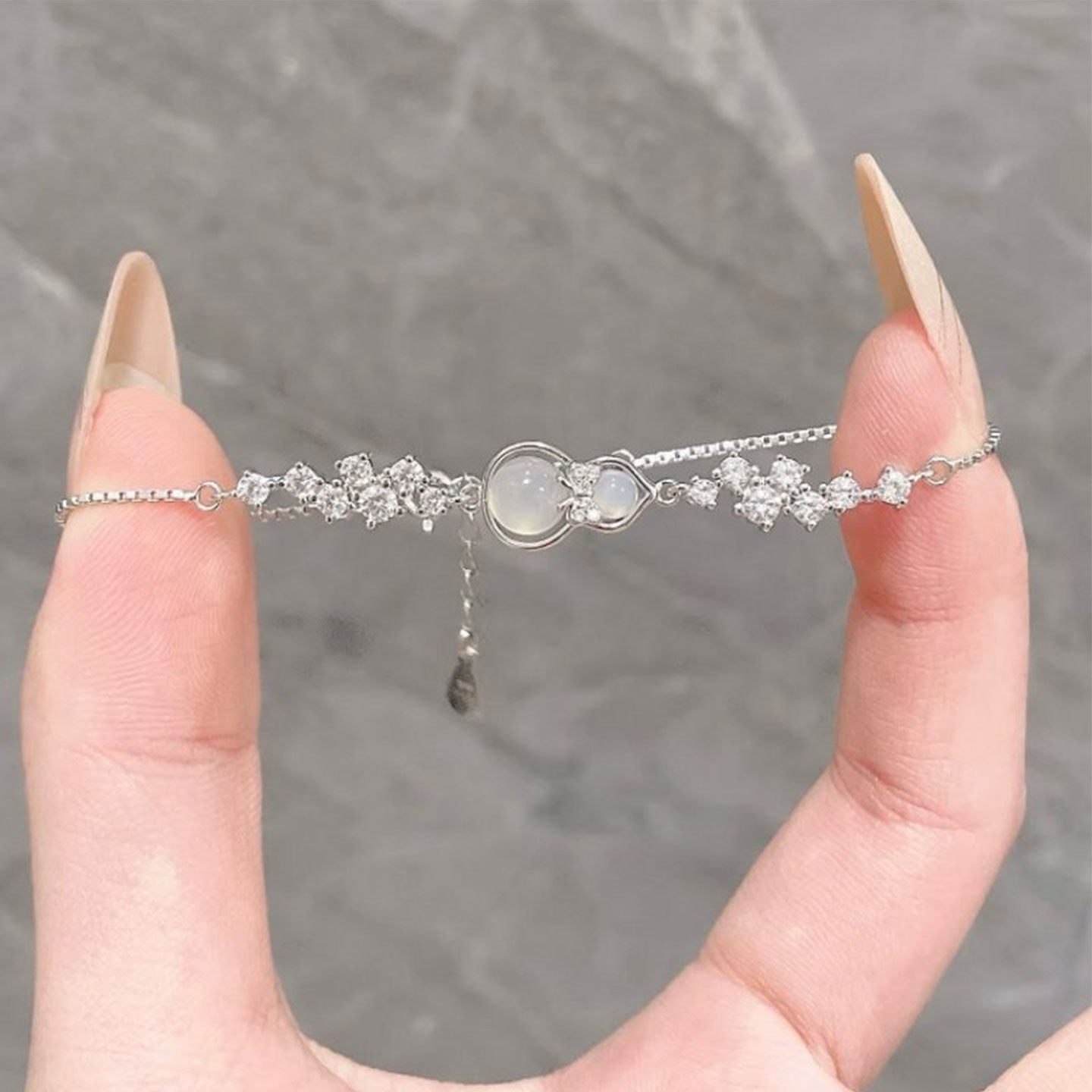 葫芦银手链女款2026新款轻奢小众精致高级感女生生日礼物送女友