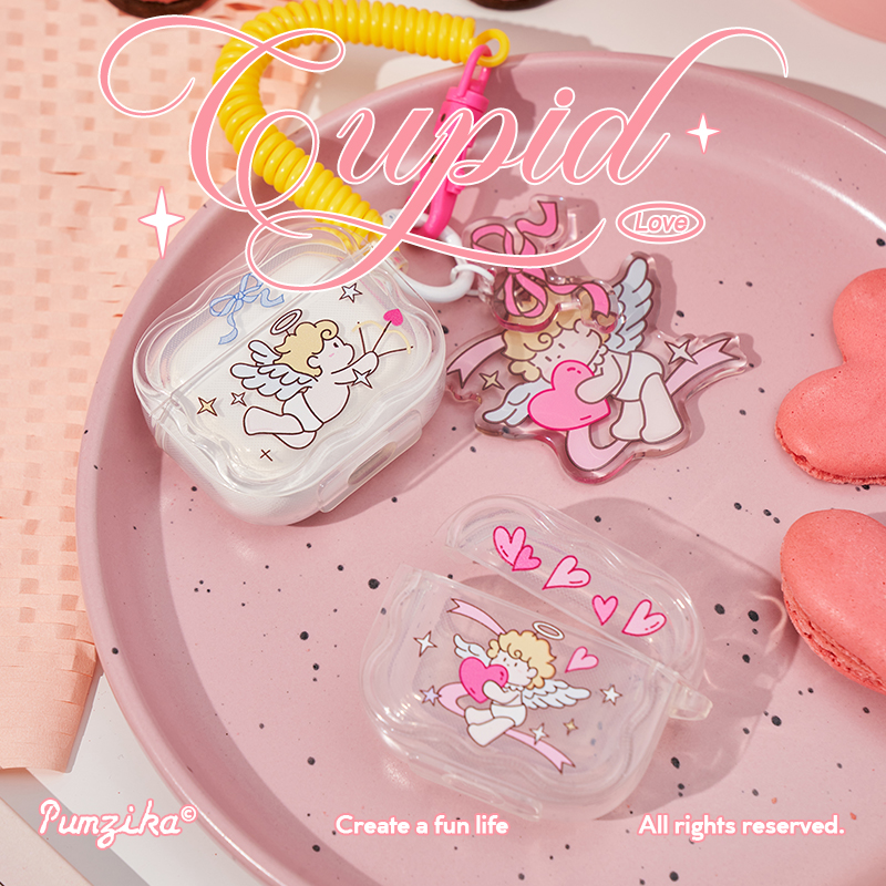 可爱小天使软耳机保护套