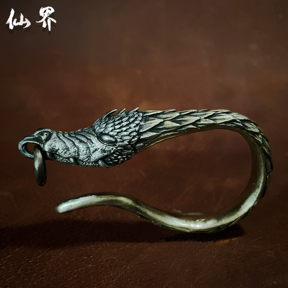 　仙界山海经纯铜异兽钥匙扣