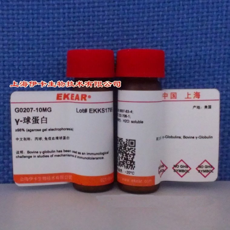 伊卡科研 γ-球蛋白/丙球/γ-Globulins/ 免疫血清球蛋白,≥98%