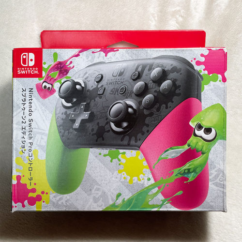 任天堂喷射战士限量版NS蓝牙手柄