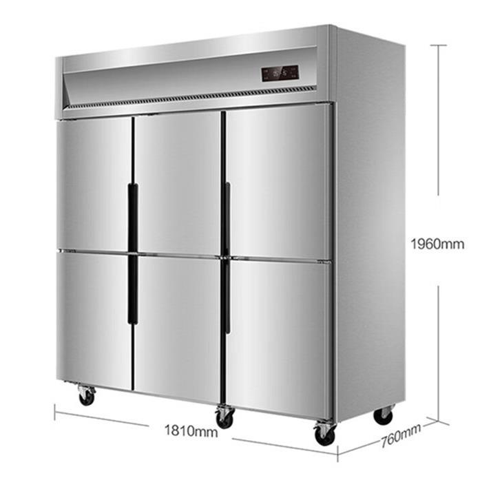 海.尔SL-1465C3D3厨房冰箱不锈钢六门双温