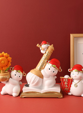 金榜题名摆件书桌玄关摆件