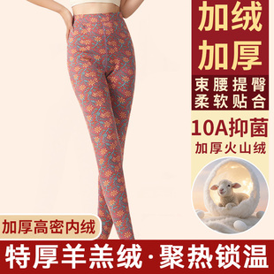 中老年 打底裤 女士东北棉裤 零下40度内穿加绒加厚纯羊毛填充保暖裤