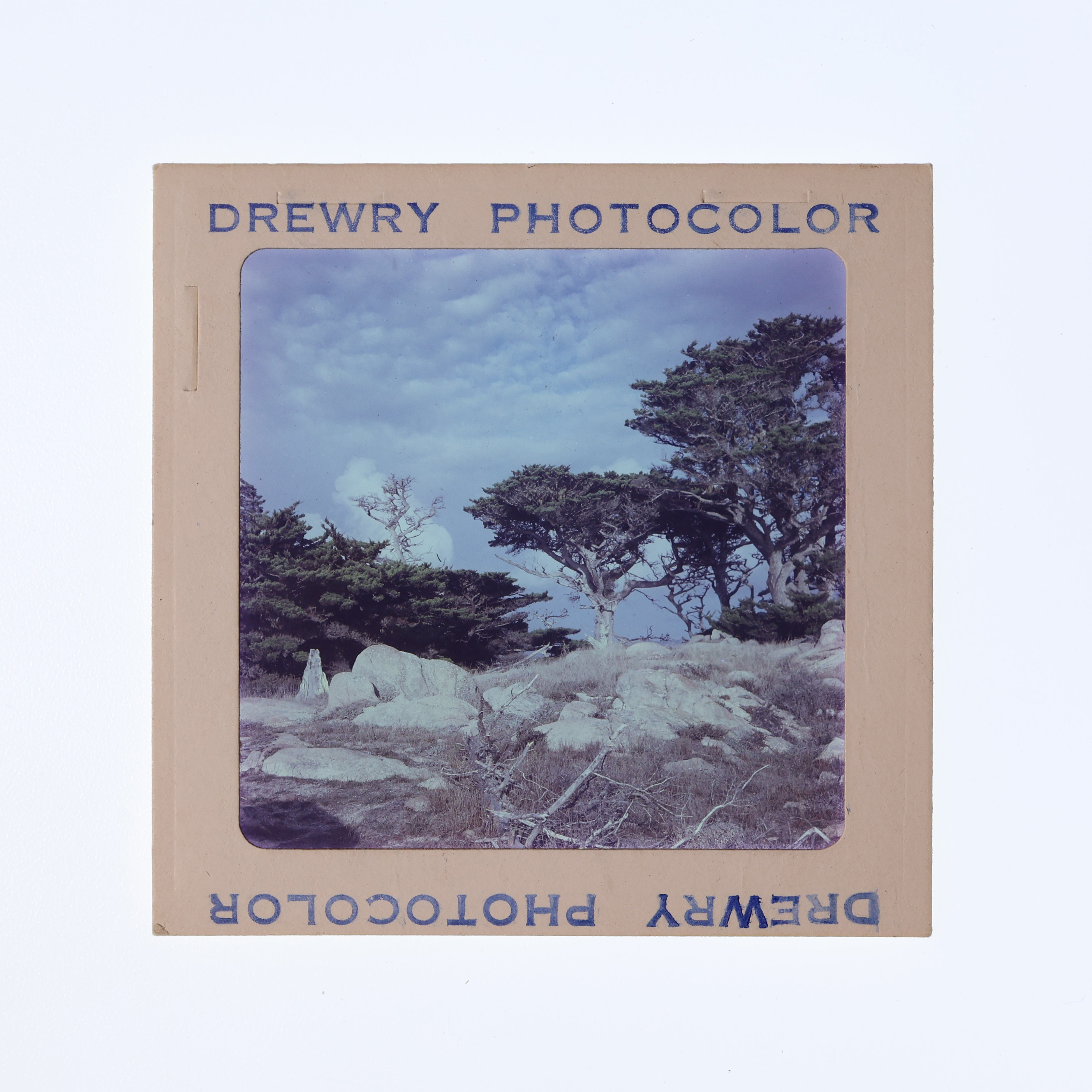 1950-1970s 稀少 120胶卷 中画幅幻灯片 7X7 风光