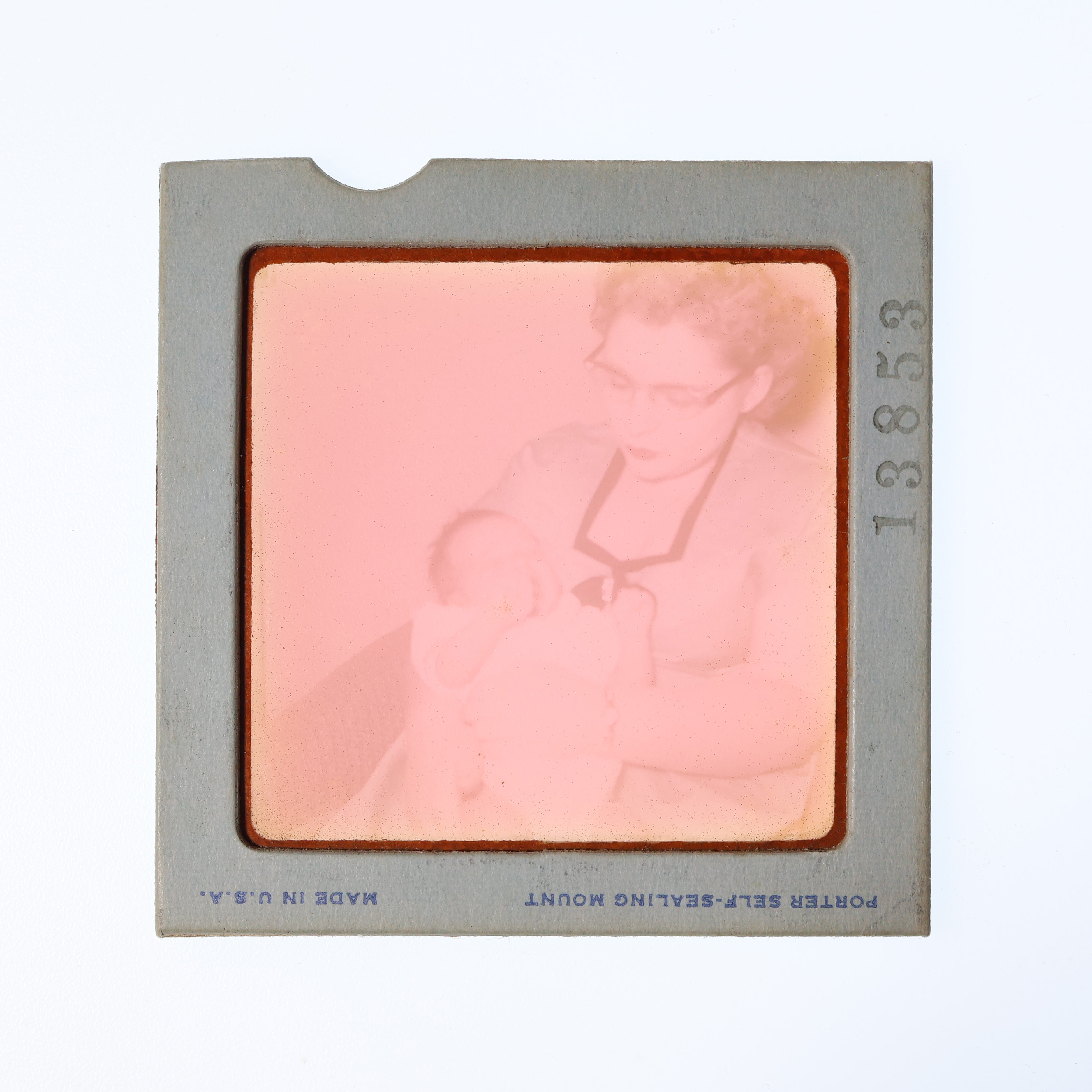 1950-1970s 稀少 120胶卷 中画幅幻灯片 7X7 人像