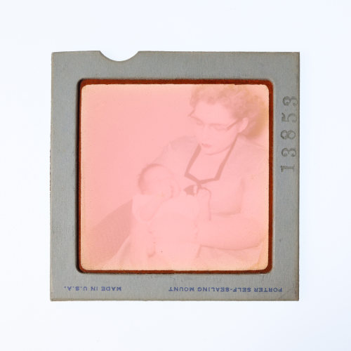 1950-1970s 稀少 120胶卷 中画幅幻灯片 7X7 人像