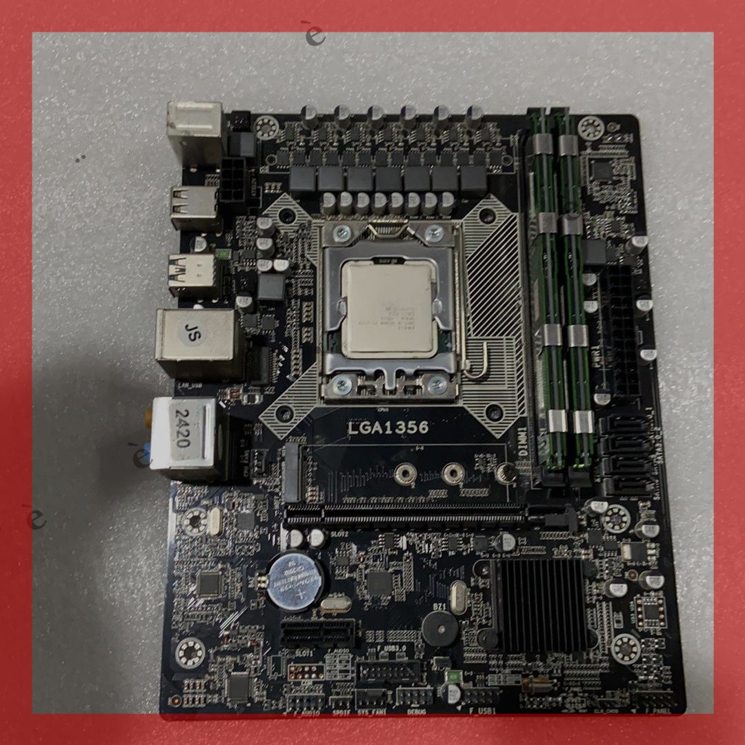 LGA1356主板，e5-2450处理器实物拍摄维修议价