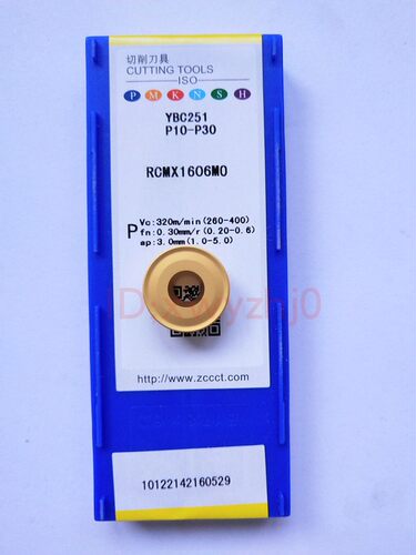 数控合金铣刀片圆刀片RCMX1606MO RCMX1204MO RCMX2006MO YBC251