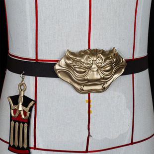 代号鸢cos道具孙策cosplay道具兽头 道具服装配饰武器刀
