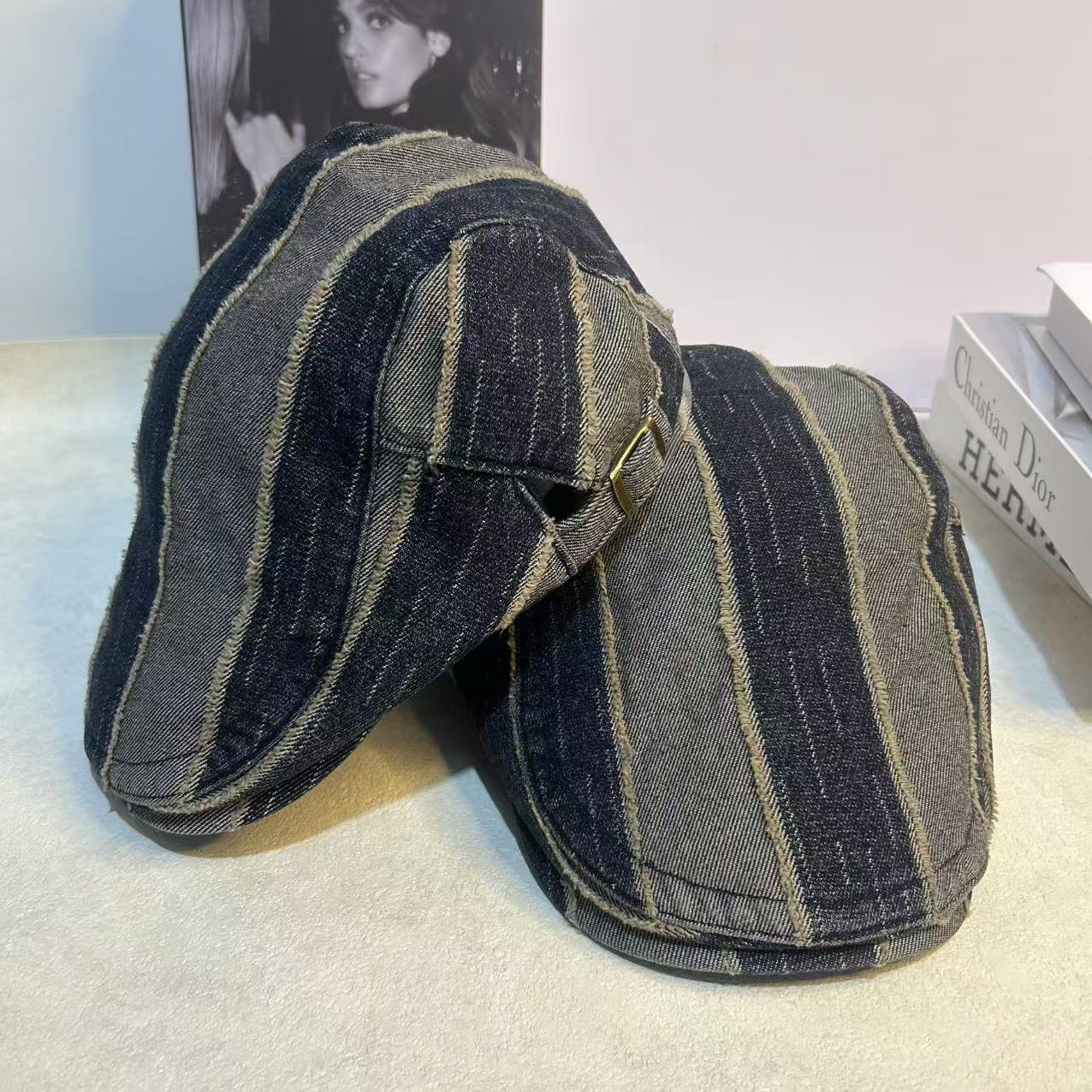 鸭舌帽逛街休闲女春季复古前进帽