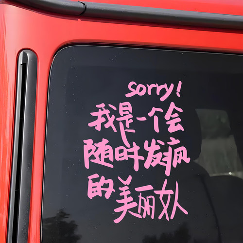 我是一个会随时发疯的美丽女人